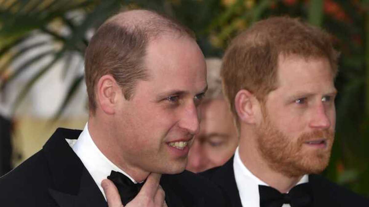 Le prince William toujours en colère contre son frère Harry...