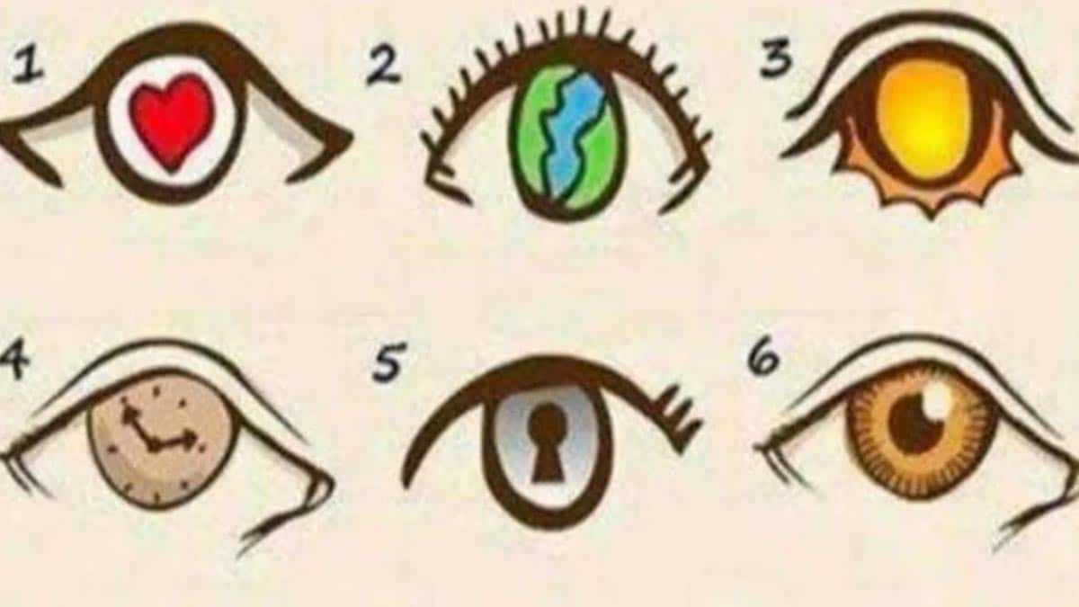 Test viral : choisissez un oeil sur les 6 et découvrez des secrets de votre personnalité