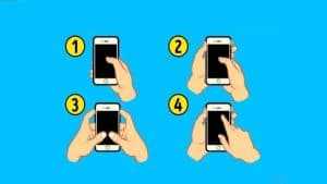 Test : la façon dont vous tenez votre téléphone portable en dit long sur votre personnalité
