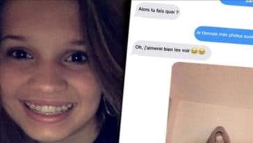 Il demande à la fille de 16 ans de lui envoyer sa photo sous la douche, sa réponse est parfaite