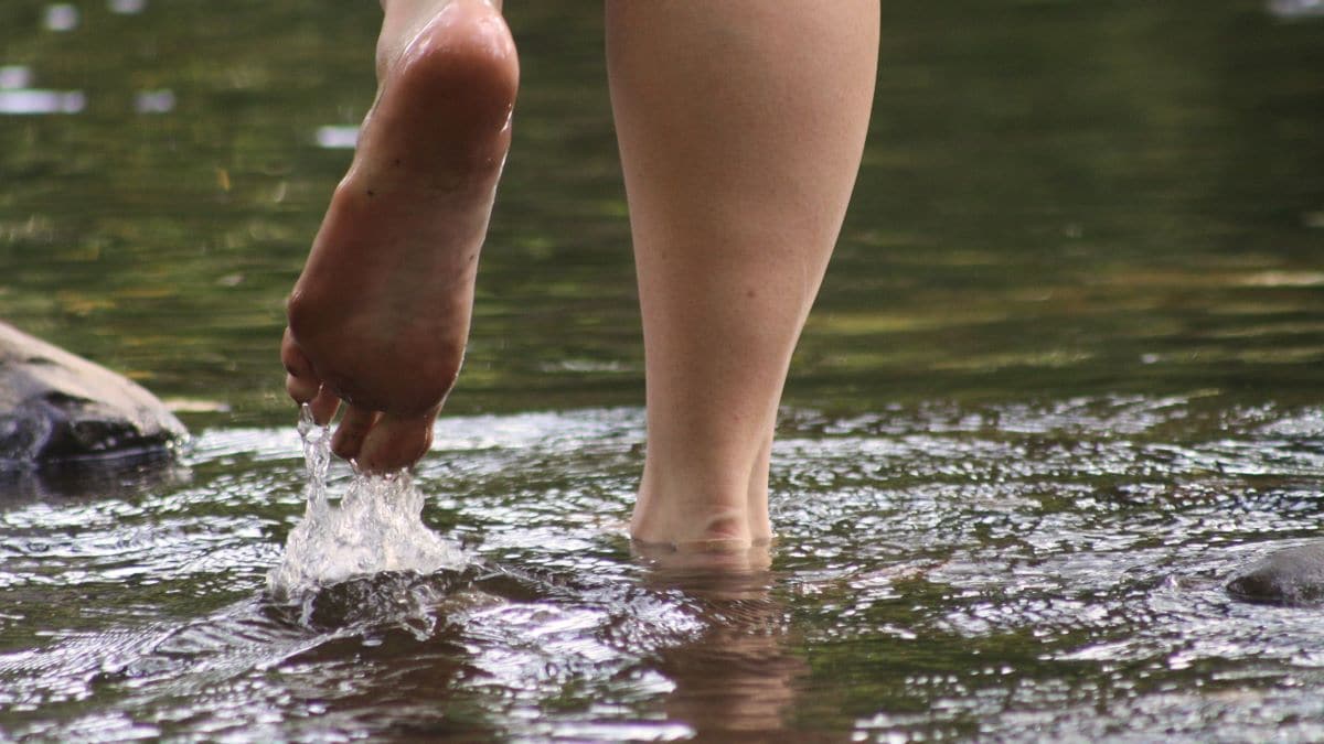 Elle se rafraîchit les pieds dans une rivière sans imaginer qu’elle allait y perdre la vie