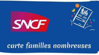 La SNCF sort une nouvelle carte familles nombreuses dès janvier 2023