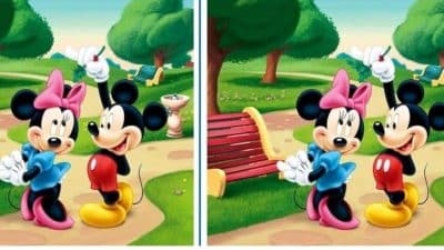 Test visuel : saurez-vous trouver les 3 différences dans ces 2 photos de Walt Disney ?