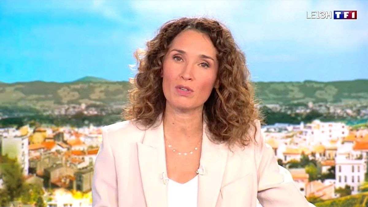 Marie-Sophie Lacarrau blessée : elle apparaît au JT de 13H de TF1 avec une attelle