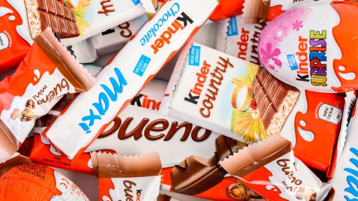 Ferrero dans la tourmente : les chocolats Kinder à nouveau contaminés par des salmonelles