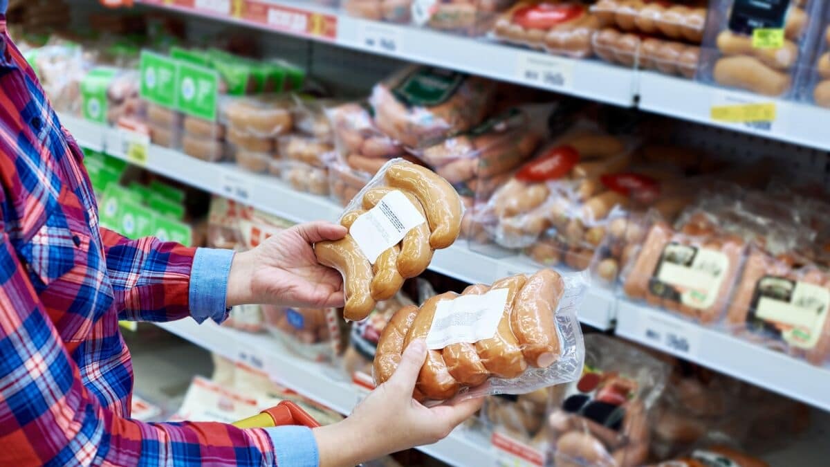 Ces saucisses font l'objet d'un rappel produit urgent en France, les supermarchés concernés