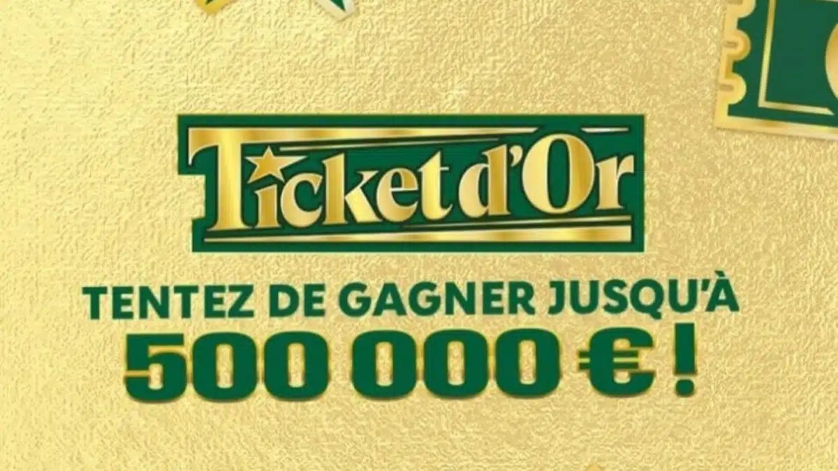 500 000 euros à gagner : Un détail important à savoir avant de jouer au Ticket d'Or