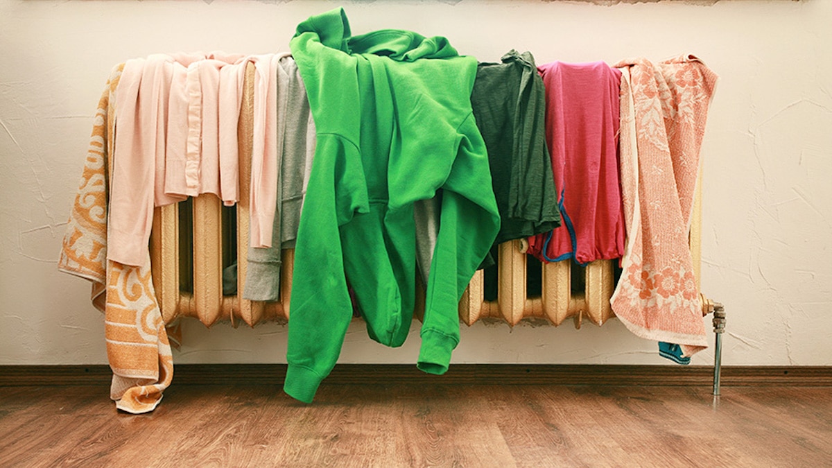 Voici une méthode simple et efficace pour sécher vos vêtements rapidement cet hiver